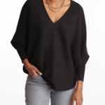 Parker Black NWT Adyson  Dolman Sleeve Sweater Photo 0