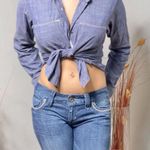 Madewell  Denim Top Photo 5