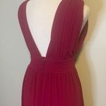 Lulus  Heavenly Hues magenta v-neck sleeveless maxi dress size S NWT Photo 5