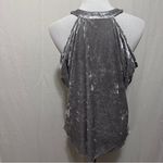 Juicy Couture Women's Velvet Cold-Shoulder Top Photo 6