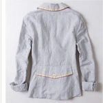 Anthropologie New  Sunglow Striped Blazer lined Photo 1