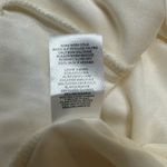 Democracy Boho Crochet Lace Tie Front Top & Lining Tank Cream Peasant‎ Festival Small Photo 6