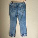 Driftwood  Colette Aztec embroidered crop jeans Photo 8