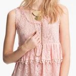 Free People Boho Crochet Tank Top Large Photo 0