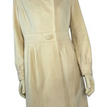 Halogen Retro  fitted cream peacoat size medium Photo 0