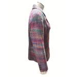 Coldwater Creek  MultiColor Tweed Blazer Jacket PS Acrylic Rayon Lining Polyester Photo 3