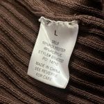 Baevely Brown Ribbed Flare Pants Size L Photo 5