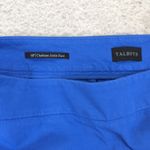Talbots Chatham Ankle Pants Womens 14P Blue Cotton Blend Career Casual Photo 6