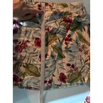 Maison d'Amelie Linen Blend floral skirt, casual, tie, wrap, short, summer F14 Pink Size L Photo 8