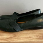 Naturalizer Lecture Flats in Shale Leather Green Size 9 Loafers ClassicCore Photo 0