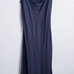ZARA  Drape Neck Satin Slip Dress Photo 0