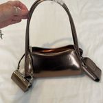 NWT Elegant Metallic Brown Womens Handbag Set perfect for all your essentials Photo 11