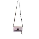 Dooney & Bourke Blush Foldover Crossbody Clutch Zipper Closure Photo 6
