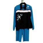 Alfred Dunner Vintage Alfred Dunner women’s size 10 P windbreaker tracksuit with pockets Photo 1