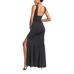Dress the Population  Agathe Wrap Waist Crepe Dress Photo 2