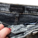 Kendall Kylie Womens High Rise Distressed Black Denim Shorts The Drifter Size 27 Gray Photo 2