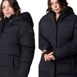 Columbia  $280 Boundless Days Long Down Coat 1X Jacket 550 Quilted Winter Snow Photo 3