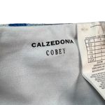 Calzedonia Cobey Riga Shine Striped Tie-Side Bikini Bottoms Blue Size Large New Photo 4