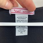 Vintage Vol. 1 petite women's black sequin diamond v Photo 3