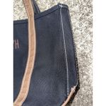 VTG 90s LL Bean Boat & Tote Bag USA Canvas Rare Black Brown medium Photo 4