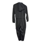 Black Biodegradable BioRomper W/ Zippered Pockets & Hood Size Small DH11 Photo 1