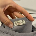 Free People  Grey Tank Top With Flowers Photo 2