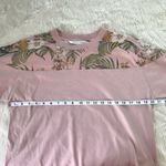 Rebecca Minkoff Pink Oversized Short Sleeve Boyfriend Tee Top Tropical Small New Photo 9