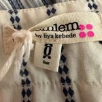 Lemlem Ami Sailor Stripe Wide Leg Pants Size 4 Blue White Photo 4