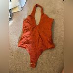 House of Harlow  small orange bodysuit Photo 2