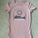 Aeropostale  Pink Graphic Classic Crew Fitted Short Sleeve Tee Photo 0