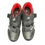 Peloton  Cycling Shoes Black White Red Size 40 Women Size 9 Photo 5