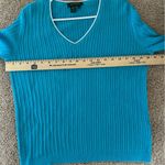 Ralph Lauren Blue Cable Knit V Photo 7