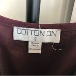 Cotton On  Burgundy Mini Dress Photo 2
