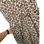 Duck Treads Dress Womens Large Brown Leopard Short Sleeve Lightweight Blouson Photo 4