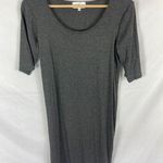 Thyme + Honey  Short Sleeve Grey Dress Size Small Photo 0