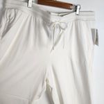 Zac and Rachel Tie Waist Crop Pants in Cream Color Size XXL NWT Photo 9