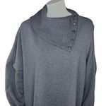 Studio Park + Shawn Killinger Regular Sweatshirt Dress Charcoal Gray 4X NWOT Photo 2