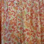 Eileen West Nightgown Large Floral Cap Sleeve Midi Lace Cottagecore Grannycore Photo 3