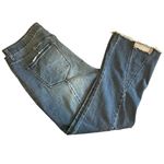 Social Standard by Sanctuary Mid Rise Kick Crop Jeans Size 14 Blue Photo 1