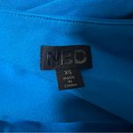 NBD  Kody One Shoulder Cutout Midi Dress In Blueberry Blue Photo 8