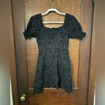 7 For All Mankind  black Eyelet dress, size S Photo 4