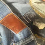 Madewell  Skinny Skinny Low Rise Jeans Blue Size 26 distressed torn knees ankle Photo 7