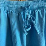 Bobbie Brooks Bright Blue Cropped/capris Pants size M(10/12) Size M Photo 2
