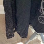 Cover charge Black & Silver lace Sleeves side lace beach cover up or dress Size undefined Photo 3