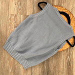 Brandy Melville  blue‎ sweater vest v neck Photo 6