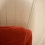 Free People Linen Blend Single Button Blazer Textured Orange Xtra Small Pockets Photo 3