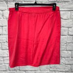 Eileen Fisher Vintage Womens Skirt Set Silk Bright Pink Size M Long Sleeve Wrap Photo 8