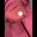 Lululemon Burgundy Athleisure Preppy Active Gym Yoga Legging Minimalist Size 6 Photo 7