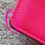 Evereve Neon Pink Card Case Wallet Photo 3