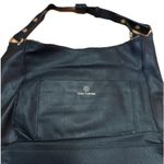 Daisy Fuentes  Black Textured Bag with Gold Accent Photo 3